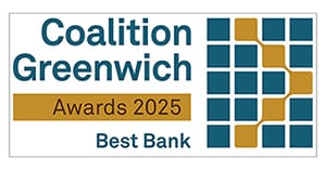 Coalition Greenwich Awards 2025 Best Bank