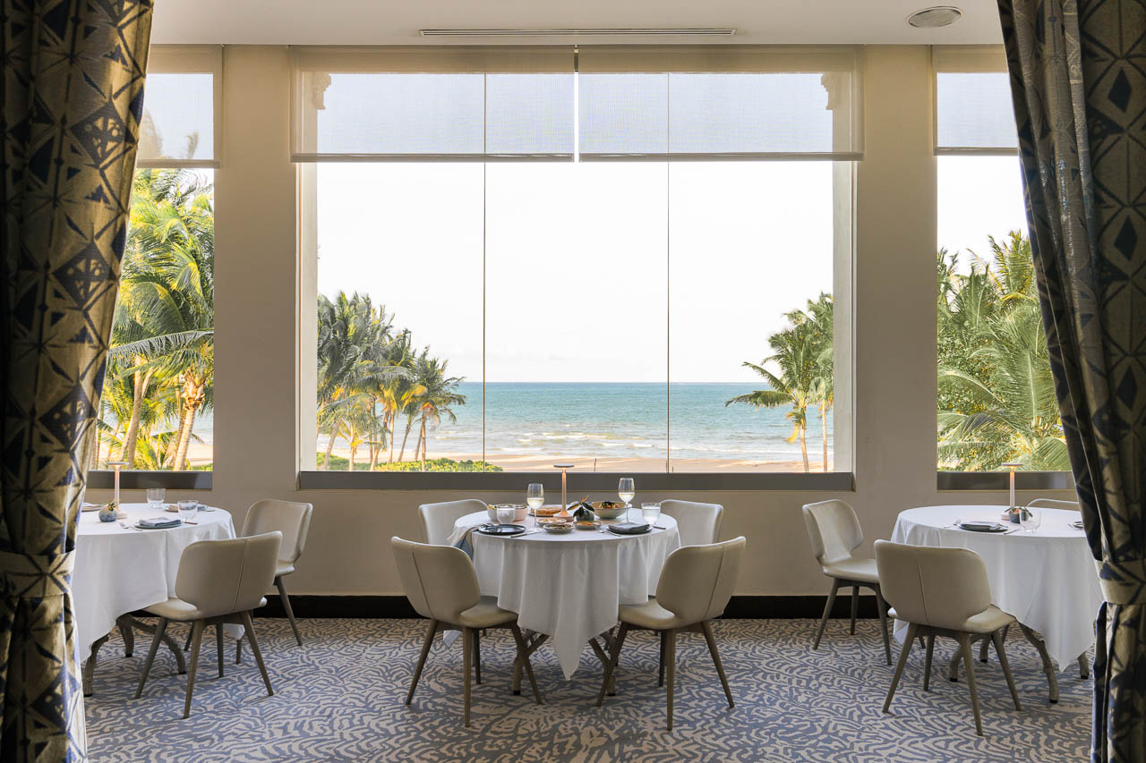 View of dining room