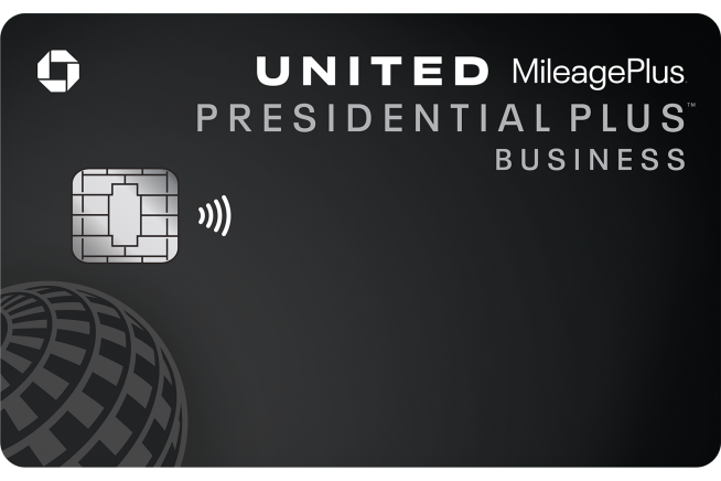 United℠ Presidential Plus℠ Business Card page